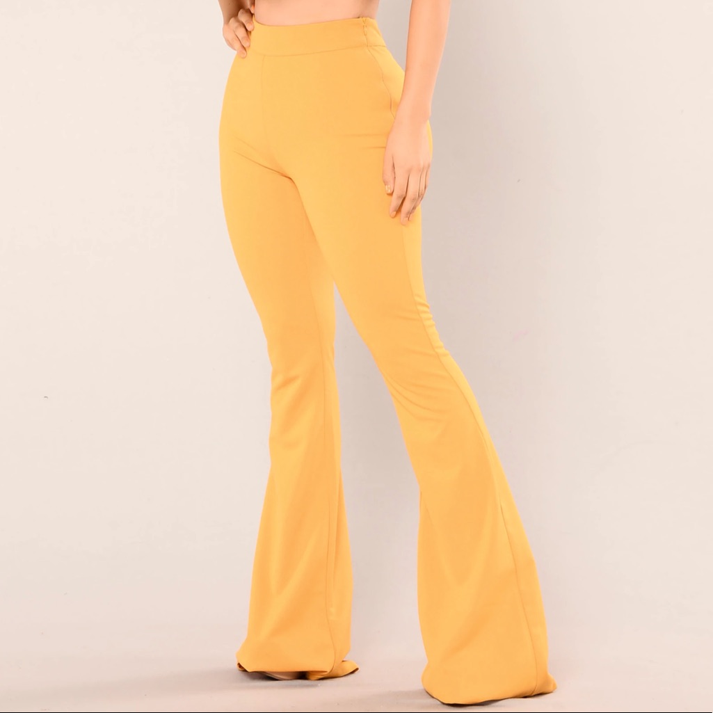 Mustard Bottom Pants